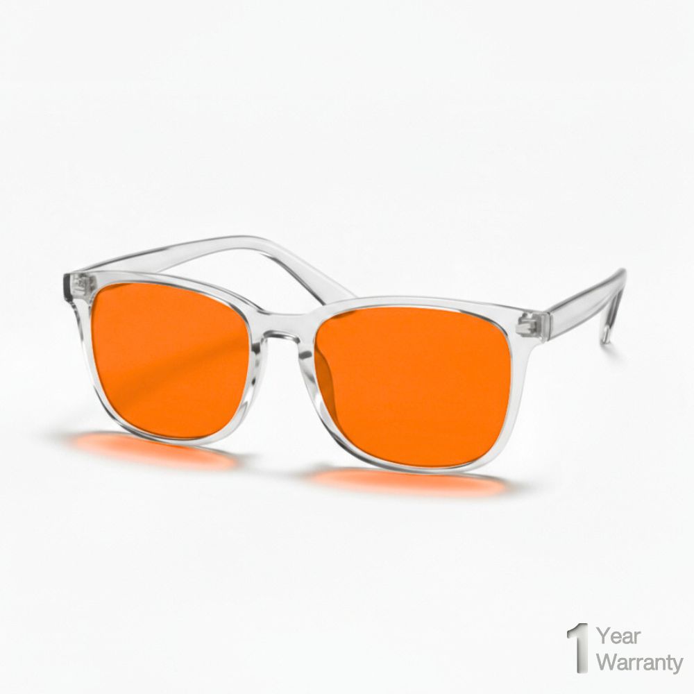 Flow® Unisex Blue Light Blocking Glasses – Red Lens